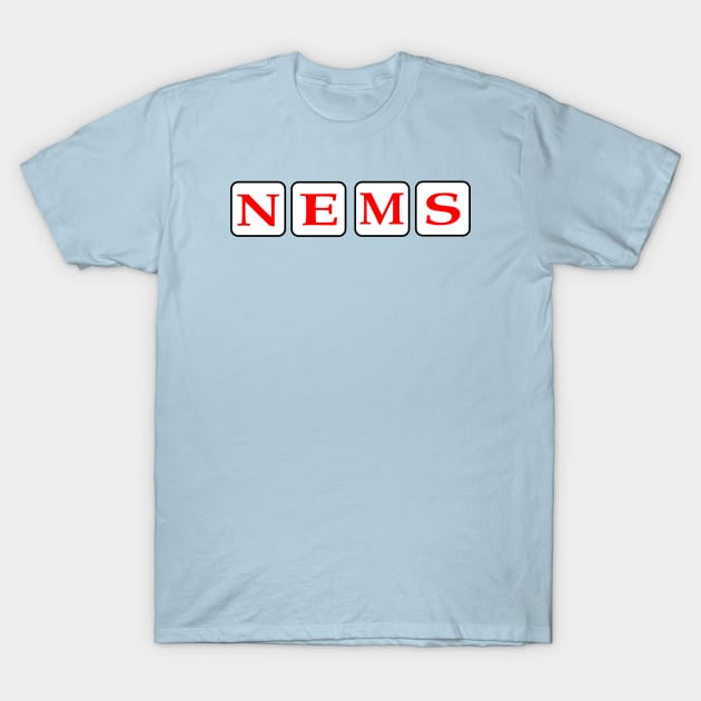 North End Music Stores (NEMS) T-Shirt by Lyvershop